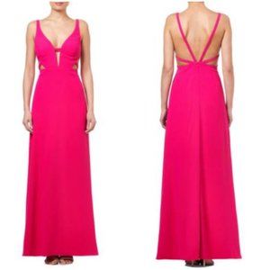 Aidan Mattox Cut Out Formal Dress Sz 6